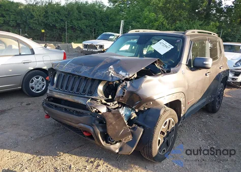 2016 Jeep Renegade Trailhawk z USA, uszkodzony, nr VIN ZACCJBCT4GPD58234